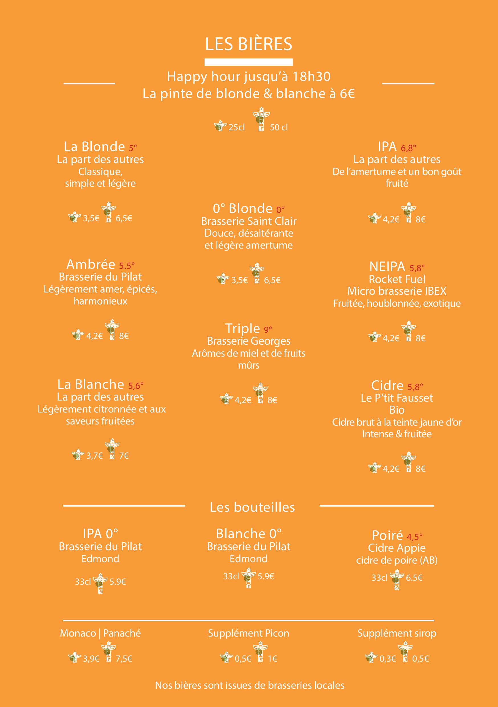 bar a bière pression local